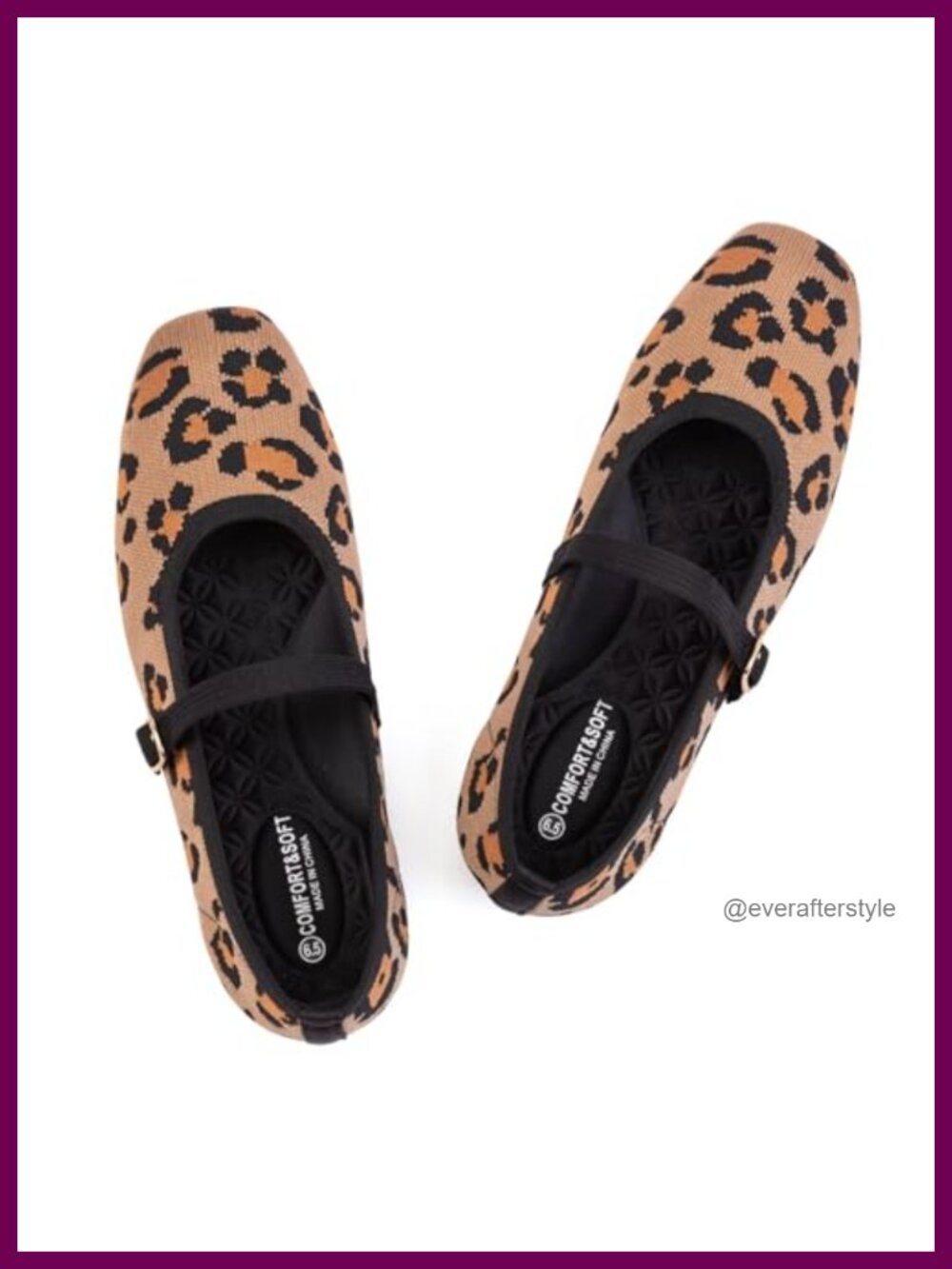 Women's Knitted Mesh Square Toe Slip-On Flats Comfortable Washable Casual Shoes